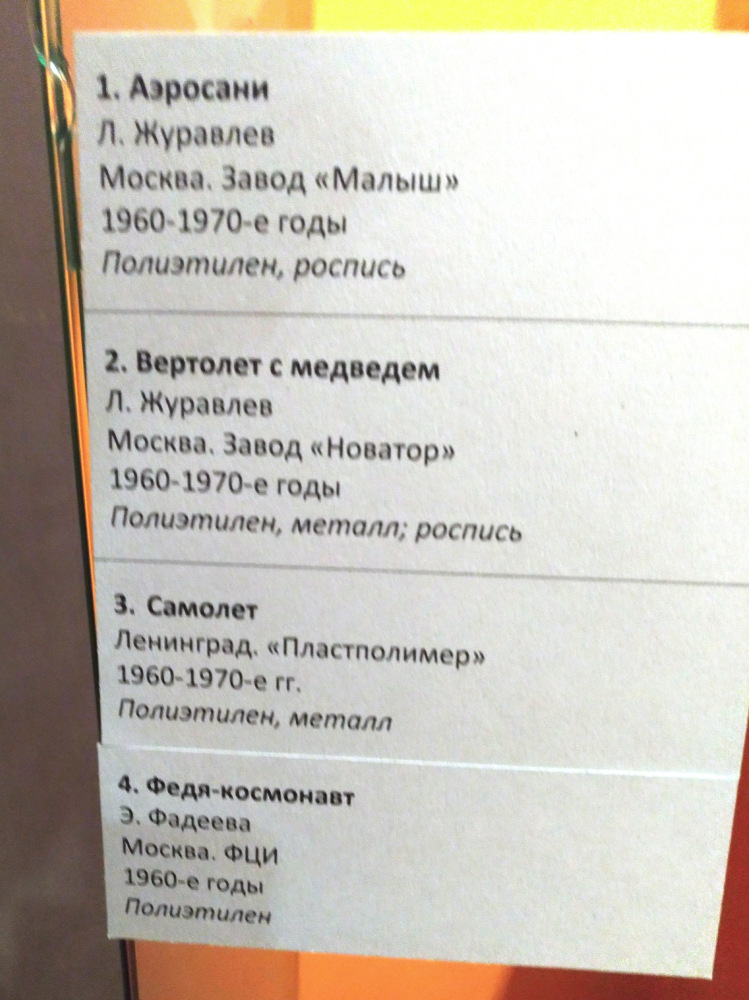 Выставка «Все лучшее – детям. Игрушки 1950–1980 годов из коллекции Сергея Романова». Часть 2