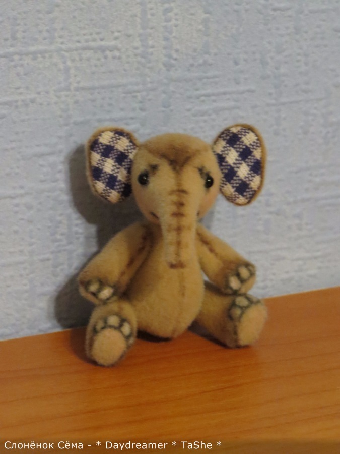 Третий слон... слоненок — Авторские мишки Тедди и друзья: фото