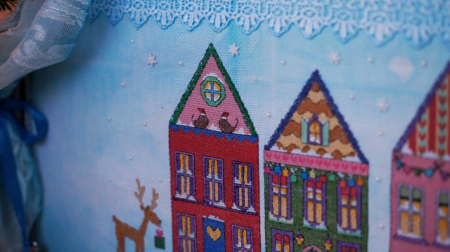 Новый год ручной работы . Вышивка (фото 2)