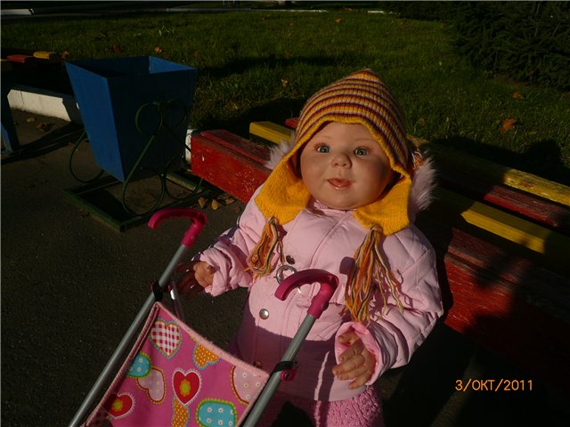 Прогулочка. Кукла реборн Кристалета