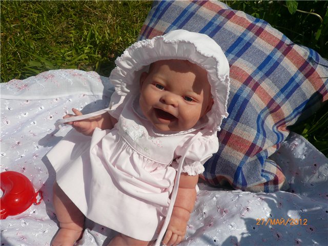 Лолочка гостит у бабушки Лены