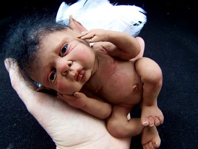 Крошечки ООАК — Лепка авторских кукол: полимерная глина (фото 3)