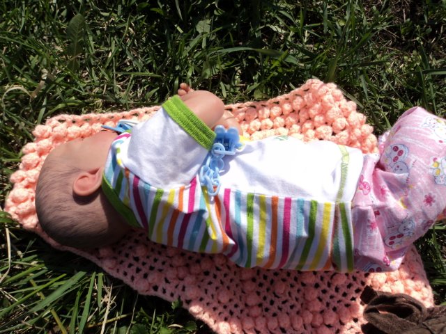 Софи и наш загородный отдых. Кукла Berenguer reborn (фото 4)