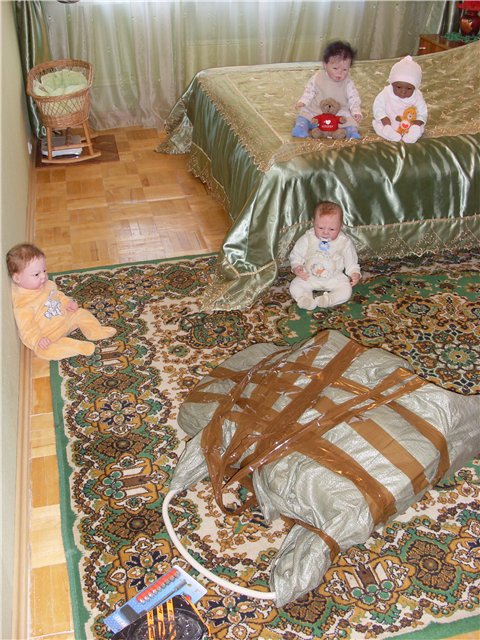 Колыбель для кукол реборн