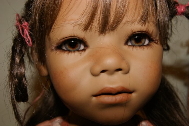 Целый цветничок красавиц поселился у меня - коллекционные куклы Himstedt (фото 8)