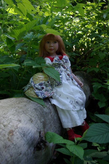 Лесная фея. Коллекционная кукла Мариелену от Zwergnase