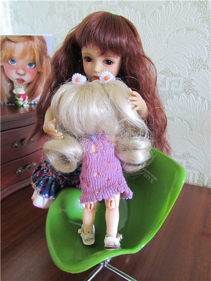 Аленка - модница. Кукла BJD