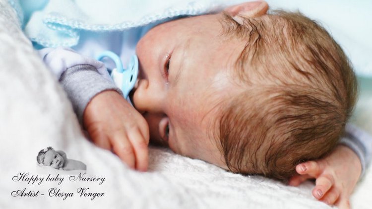 Андрейка-Веселейка. Кукла реборн Олеси Венгер