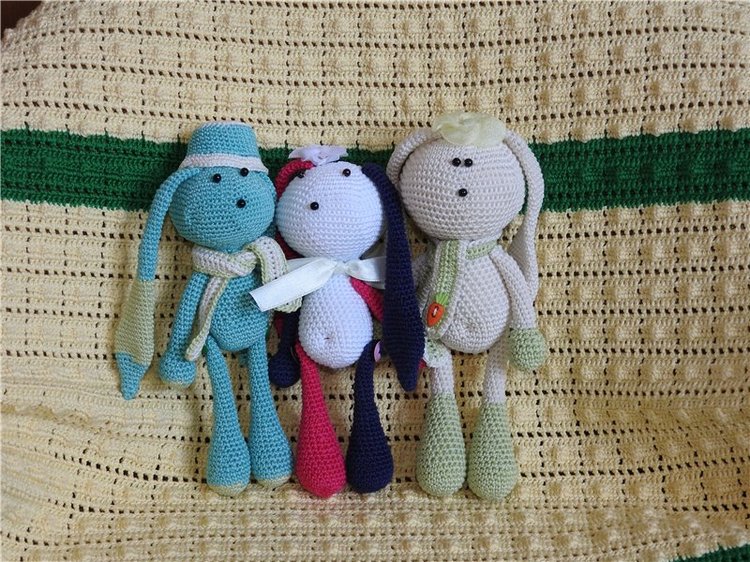 Цвета Цветаева и её друзья. Игрушки вязанные крючком (фото 5)
