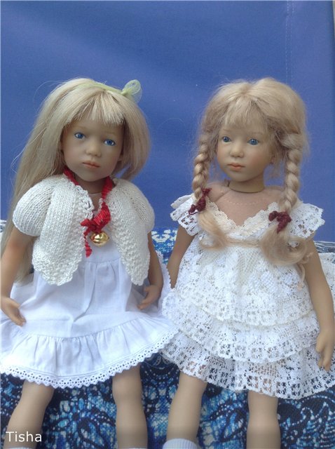 Мои малышки Химочки, куклы от A. Himstedt