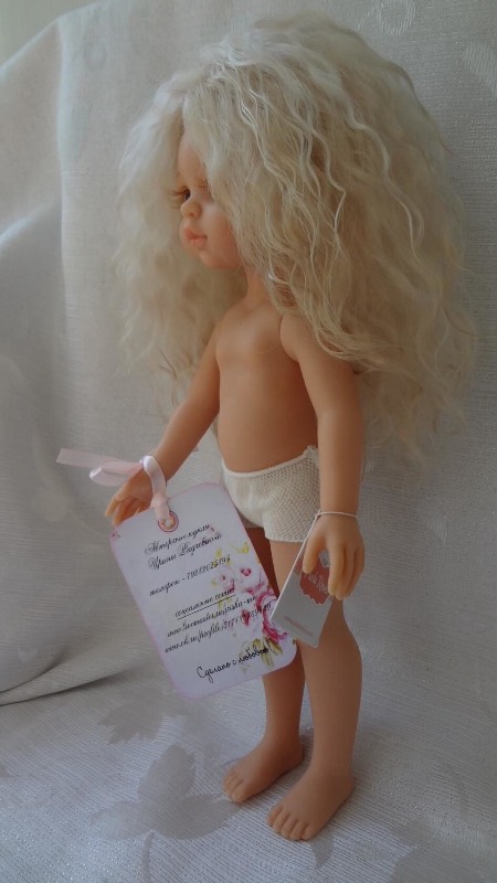 Красавица Лили — ООАК Paola Reina (Паола Рейна) и испанских кукол: перерисовка (фото 5)