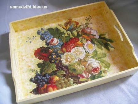 Техника ДЕКУПАЖ и мои первые работы