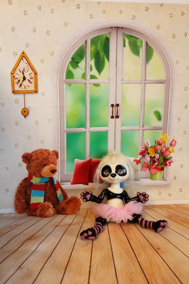 Долгожданная Дрюшечка или первый опыт фотографирования с фоном