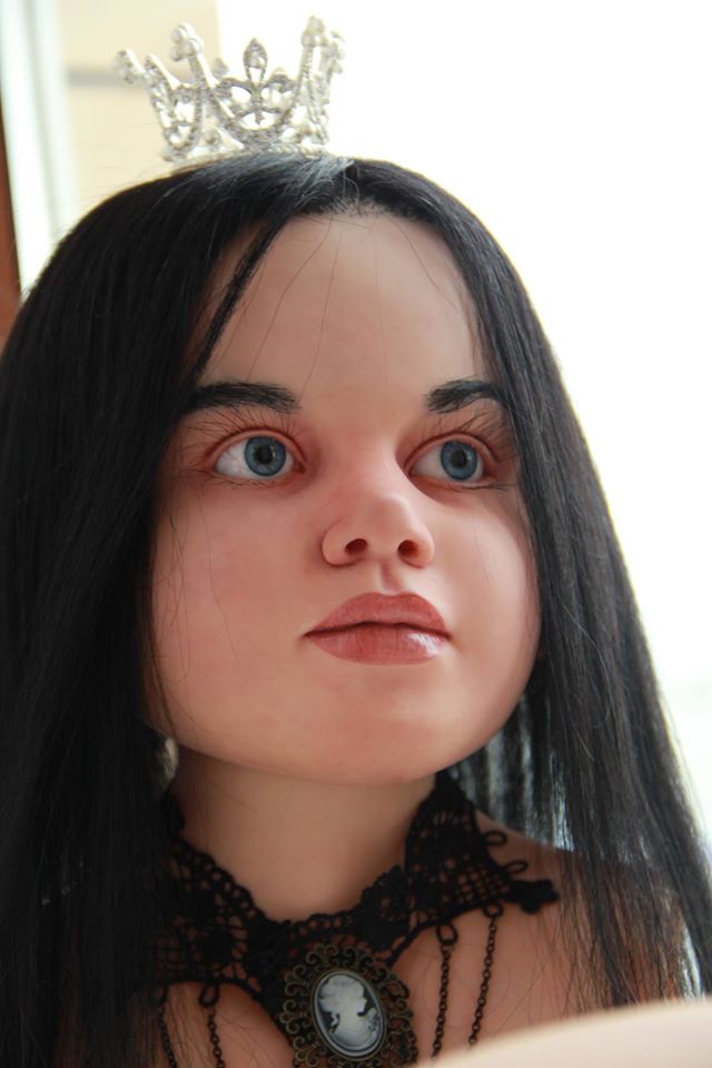 Готичная Габриэль. Gothic girl Mahafsoun