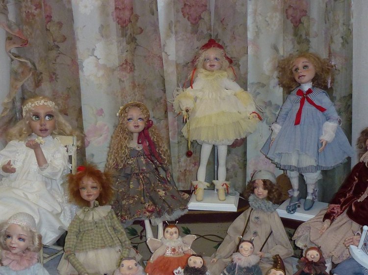 Весенний Бал Кукол на Тишинке: Куклы