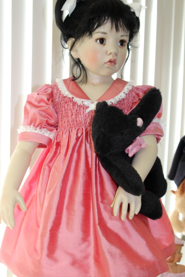 Пасхальная встреча в магазине кукол Хильдегард Гюнзел. Новая коллекция из резин 2017. Азиаточка Tian Yu