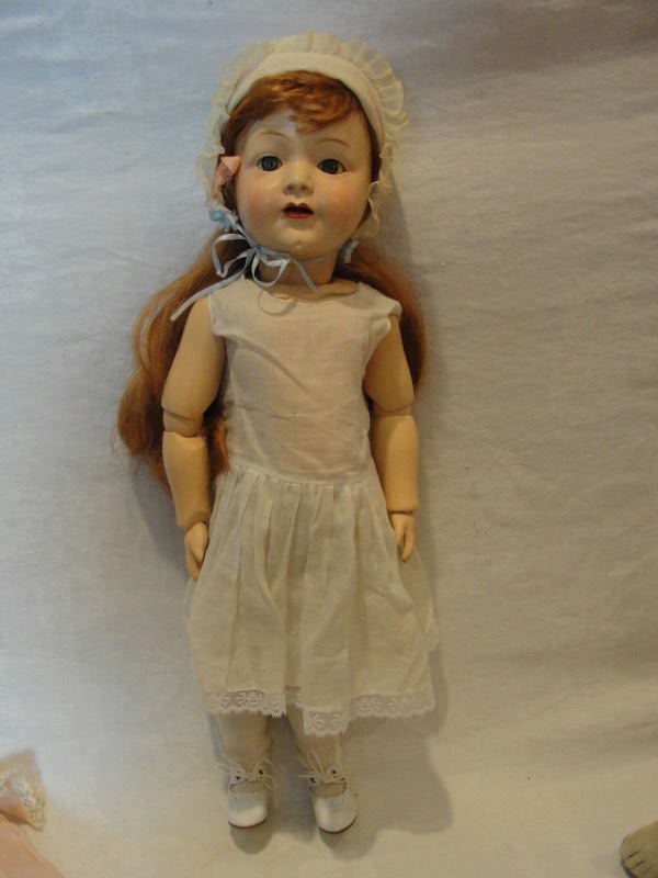 Реставрация антикварной куклы. Первая. Мне было не легко