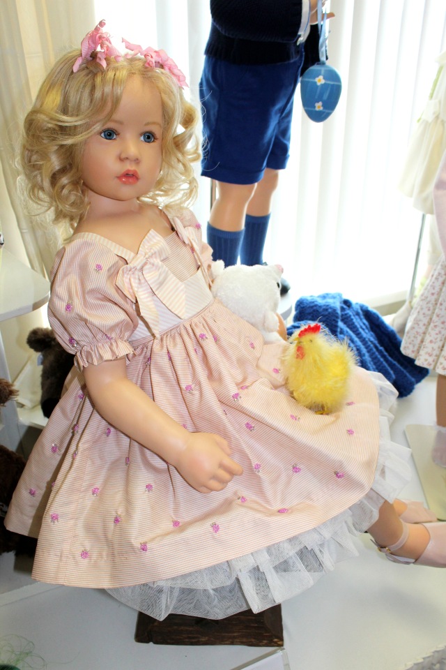 Пасхальная встреча в магазине кукол Гюнзел 2017. Куклы разных авторов