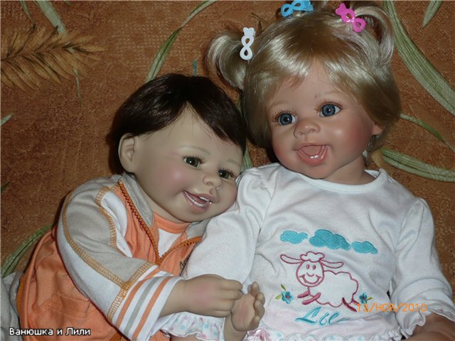 У нас пополнение,Михаэль и Лили