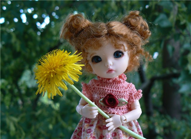 Весенние хлопоты Росинки - куколка bjd
