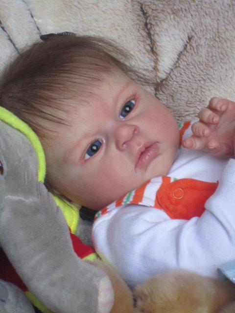 Пасхальная Маечка.Кукла реборн из Каморки папы Карло (фото 10)