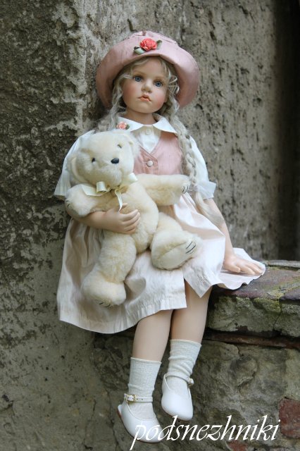 Летние девочки - редкие белокурые красавицы от Хильдегард Гюнцель для Walterhäuser Puppenmanufaktur (фото 4)