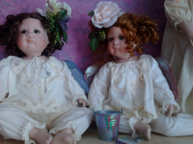 "Родственные души" ангелочки от Linda Valentino Michel (фото 6)