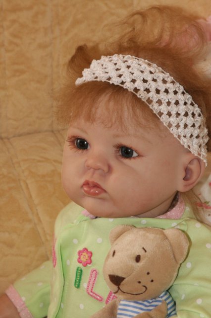 Пончик Люся - моя кукла реборн