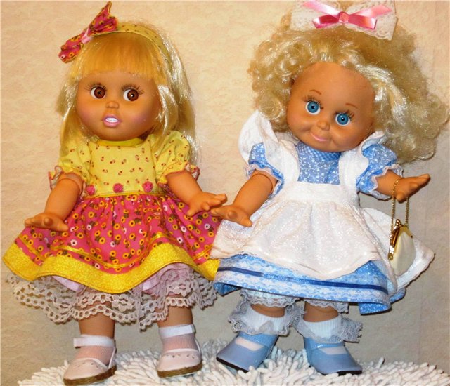 Мои очаровательные малышки бэби фейсики. Galoob Baby Face doll