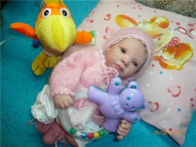 Цветочек - кукла реборн из детской Наташи Прониной (фото 6)