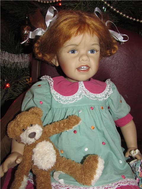 Кукла Дотти от Sissel Skille, или, говорят под Новый год, что не пожелается (фото 3)