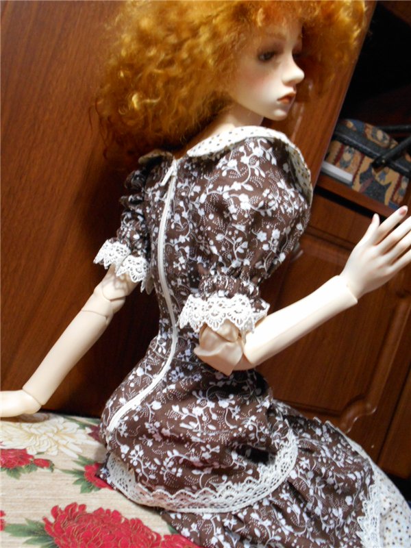 Платье для Стеши — Одежда и обувь для кукол своими руками: фото