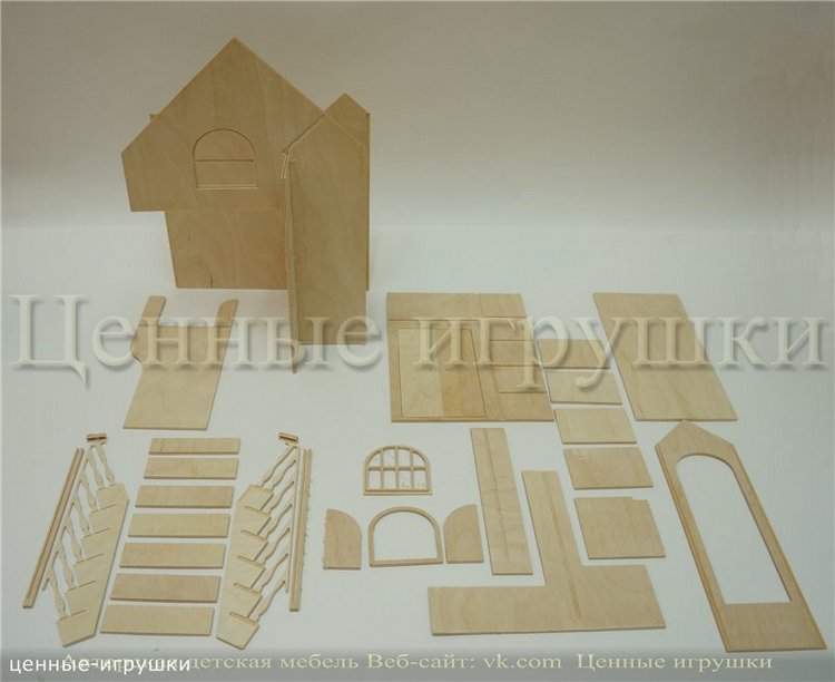 Собираем кровать-домик — Авторские игрушки из разных материалов: синельная проволока (фото 7)