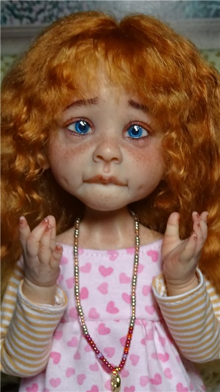 Клементина. Авторская кукла Кондрашовой Ирины