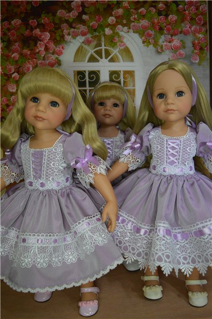 Сиреневые цветы весны | Бэйбики Сиреневые цветы весны — Одежда и обувь для кукол своими руками: фото (фото 3)