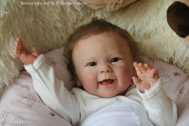 Мейзи... Куколка Реборн Виктории Вишни