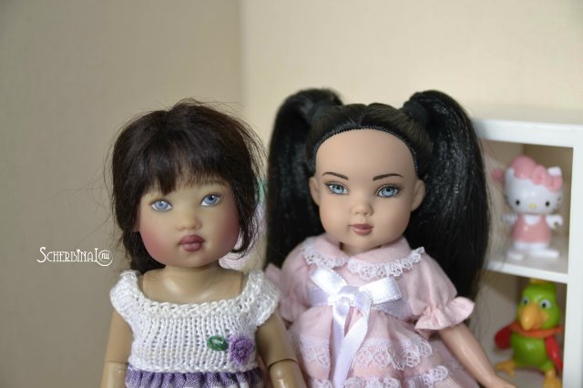 Патсиетта и Кикитс, маленькие куколки Роберта Тоннера | Бэйбики Патсиетта и Кикитс, маленькие куколки Роберта Тоннера