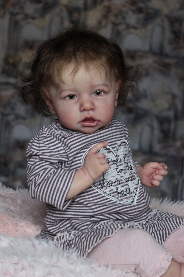 Сашулька номер два. Кукла реборн Светланы Преображенской