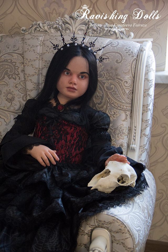 Готичная Габриэль. Gothic girl Mahafsoun