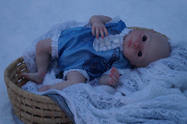 Зимний эльф Снежан — Куклы Реборн (Reborn): работы мастеров (фото 7)