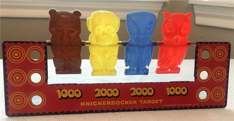 Винтажные игрушки компании "Knickerbocker", США. Продолжение