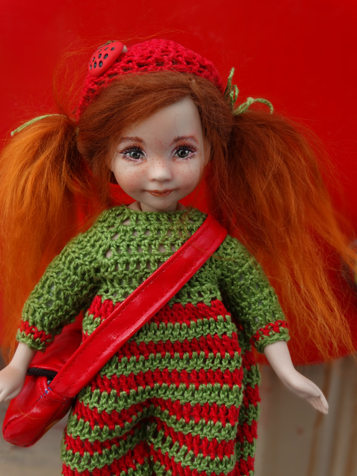 Обновлённые малышки. ООАК фарфоровых куколок Дианы Эффнер