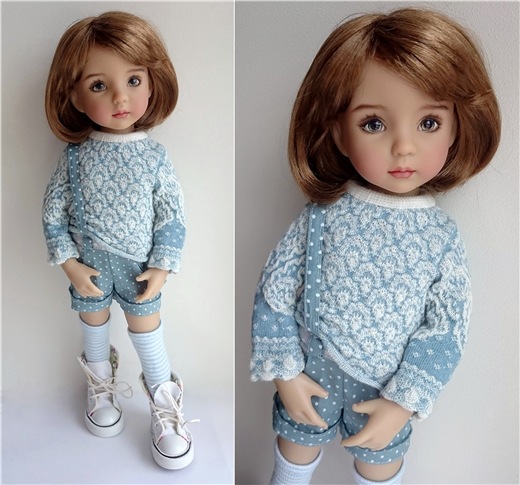 Дашина весна, кукла Дианы Эффнер, продолжение