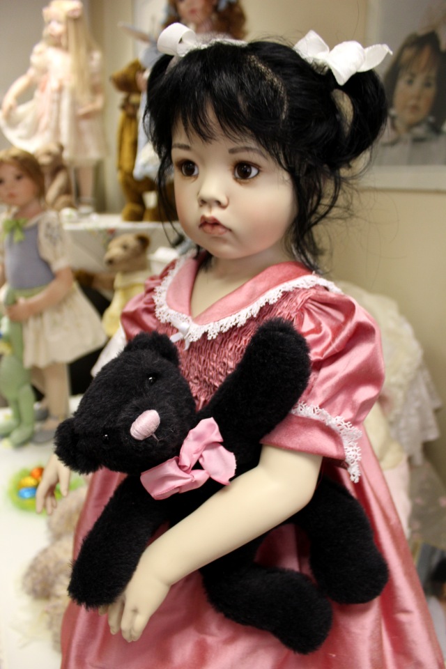 Пасхальная встреча в магазине кукол Хильдегард Гюнзел. Новая коллекция из резин 2017. Азиаточка Tian Yu