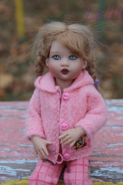 Прогулка с кнопочкой. Теплая одежда для моей куколки (фото 5)