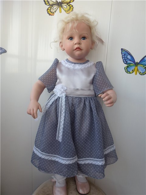Новое платье для Холли — Одежда и обувь для кукол своими руками: фото (фото 4)
