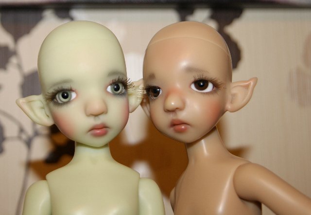 Сестрички Корички и Нелли фавн - милые создания от Kaye Wiggs