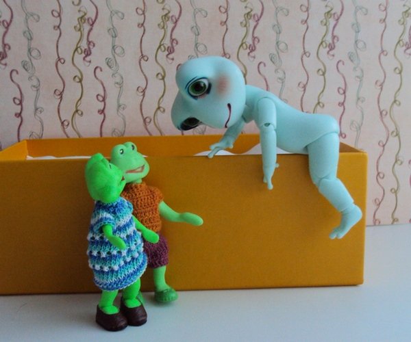 А мы не ждали, не гадали... Или наш новый житель от Pipos, лягушонок Trudy | Бэйбики А мы не ждали, не гадали... Или наш новый житель от Pipos, лягушонок Trudy