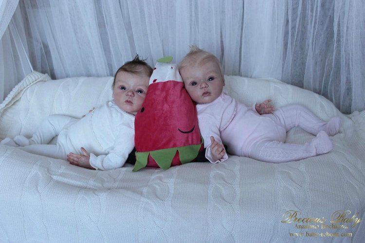 Мы двойняшки! Куклы реборн Анастасии Бочковой