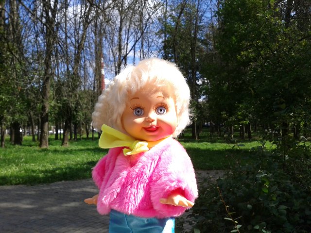 Первая встреча с Galoob Baby Face